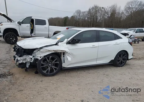 2018 Honda Civic Sport Touring z USA, uszkodzony, nr VIN SHHFK7H92JU214828